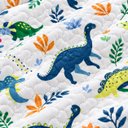 Ver imagem 2 de Kit Colcha Infantil Meninos Dupla Face Solteiro 160x240cm - Jurássico