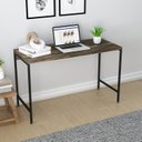 Ver imagem 1 de Escrivaninha Mesa Escritório Estilo Active 120cm Industrial Yescasa Carvalho Dark Marrom