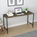 Ver imagem 1 de Escrivaninha Mesa Escritório Estilo Active 135cm Industrial Yescasa Carvalho Dark Marrom