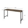 Escrivaninha Mesa Escritório Estilo Industrial 135cm Active Yescasa - 3
