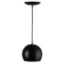 Ver imagem 1 de Pendente Bola Pequena Preto/Cobre Sala Cozinha Quarto