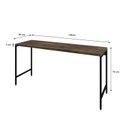 Ver imagem 3 de Escrivaninha Mesa Escritório Industrial 150cm Active Yescasa