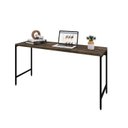 Ver imagem 5 de Escrivaninha Mesa Escritório Active 150cm Industrial Yescasa Carvalho Dark Marrom