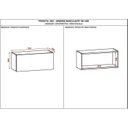 Ver imagem 4 de Armário para Cozinha Basculante 70cm Line Cinza/Gris