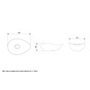 Ver imagem 4 de Cuba de Apoio Oval 54x37,5cm Ruy Ohtake Roca Cinza/Stone