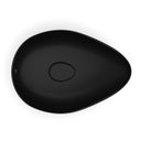 Ver imagem 3 de Cuba de Apoio Oval 54x37,5cm Ruy Ohtake Roca Preto