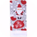 Ver imagem 5 de Kit 6 Pano Atoalhado de Copa Natalino Felpudo 38x63