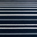 Ver imagem 3 de Tapete Sala Quarto Antiderrapante Geométrico Belga Domani:linea Azul/1,00x1,50m