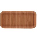 Ver imagem 4 de 10 Bandejas Bambu Lyor Retangular Petisqueiras Multiuso Hire 20x10cm para Restaurante