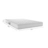 Colchão Casal Espuma BD Frontier  138x188x17cm - 3