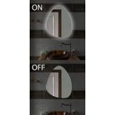 Ver imagem 3 de Espelho orgânico decorativo iluminado com led frio 80x90cm