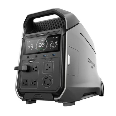 Estação de Energia Portátil Ecoflow Delta Pro 3 – 4096wh |4000w | Lifepo4:127v - Us/delta Pro 3