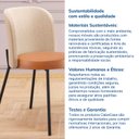 Ver mais imagens de Cadeira Aço Love CabeCasa MadeiraOriginals