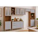 Ver imagem 1 de Kit Modulado 6 Peças Brilhante C570 Cinamomo/Platina MGM