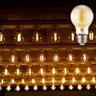 Kit 10 Lâmpada de Filamento Led A60 4w Âmbar 2200k Bivolt Retrô Vintage - 4