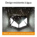 Ver imagem 2 de Luminária Solar de Parede Luminária Parede Solar 100 Leds com Sensor de Presença Automático