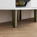 Ver imagem 7 de Torre Quente Lorena com 2 Portas e 1 Gaveta MDF 60cm Branco Kaiki Móveis
