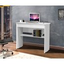 Ver imagem 1 de Mesa / Escrivaninha Vit para Estudo 1 Gaveta com Chave Cor Branco Rm