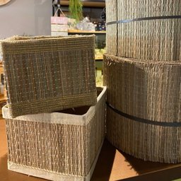 Junco Natural Artesanato, Decoração, Enfeites 10mt X 20cm Decore Fácil Shop - 4
