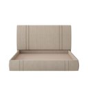 Ver imagem 3 de Cama King Flutuante 193cm com Cabeceira Romana Linho