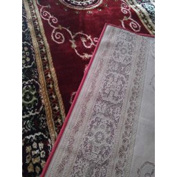 PASSADEIRA VERMELHA 0,60 x 6,93 MEDALHÃO CLÁSSICO CREME CORREDOR RZ - 4