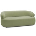 Ver imagem 6 de Sofá 3 Lugares Orgânico Sala de Estar Living 170cm Carmen F04 Bouclê Verde Oliva - Lyam Decor