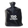 Saco de Lixo 150 Litros Super Reforcado Pct 300unidades Preto - 1