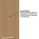 Ver imagem 4 de Armário Aéreo 100 Mdf 1 Porta 40cm Duna Luciane Móveis