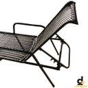 Ver imagem 4 de Espreguiçadeira Reclinável - Marrom Tabaco