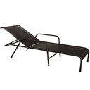 Ver imagem 1 de Espreguiçadeira Reclinável - Marrom Tabaco