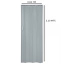 Ver imagem 4 de Porta Sanfonada 210x84cm Cinza - 699 - Bariri Bariri Pvc Ltda