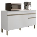 Ver imagem 1 de Balcão Gabinete para Pia com Tampo 150cm Lina K02 Supremo - Mpozenato
