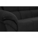 Ver imagem 3 de Conjunto Sofá Windsor Velut Preto 3 e 2 Lugares 2,04m e 1,59m - King House