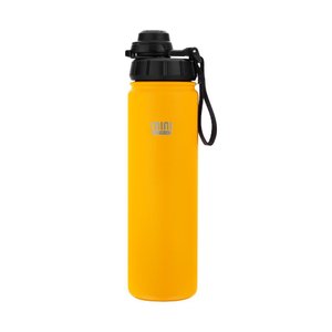 Garrafa térmica vácuo 650ml Amarela – Thermics Minicool