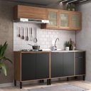 Ver imagem 1 de Cozinha Modulada 4 Peças 9 Portas 1 Gaveta Thalita