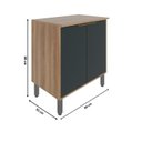 Ver imagem 5 de Cozinha Modulada 4 Peças 9 Portas 1 Gaveta Thalita