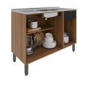 Ver imagem 6 de Cozinha Modulada 4 Peças 9 Portas 1 Gaveta Thalita