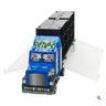 CAMINHAO CEGONHA COM 12 CARRINHOS PORTA 24 CARROS HOT GARAGEM WHEELS MALETA TRANSPORTE INFANTIL - 4