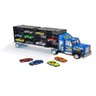 CAMINHAO CEGONHA COM 12 CARRINHOS PORTA 24 CARROS HOT GARAGEM WHEELS MALETA TRANSPORTE INFANTIL - 2