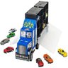 CAMINHAO CEGONHA COM 12 CARRINHOS PORTA 24 CARROS HOT GARAGEM WHEELS MALETA TRANSPORTE INFANTIL - 3
