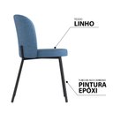 Ver imagem 6 de Conjunto Sala de Jantar Mesa com 4 Cadeiras Love Yescasa