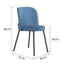 Ver imagem 4 de Conjunto Sala de Jantar Mesa com 4 Cadeiras Love Yescasa
