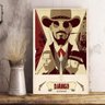 Placa Cinema Filme Django Livre Tamanho A4 Poster - 1