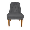 Ver imagem 6 de Kit 4 Cadeiras Paris + 2 Paris Retro Suede Grafite Dominic Decor