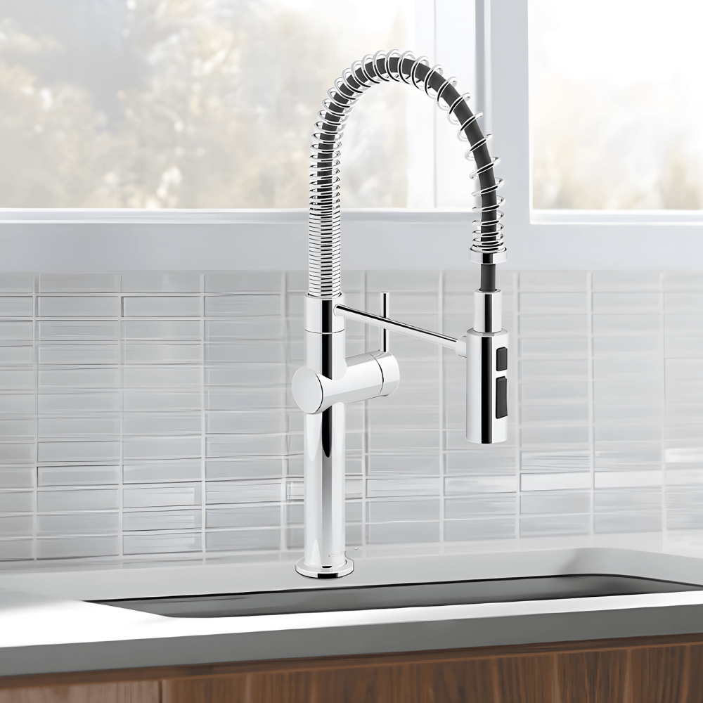 Misturador Cozinha Gourmet Profissional Crue Kohler 22973br Cromado - 2