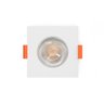 Easy Led Quadrado 7w Yq093076bcdeav2 Bronzearte - 1