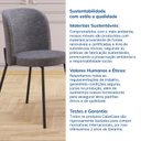 Ver mais imagens de Cadeira Aço Love CabeCasa MadeiraOriginals