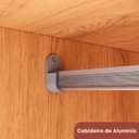 Ver imagem 7 de Guarda-Roupa Casal 6 Portas 4 Gavetas Advantage Freijó/ Off-White