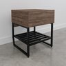 Mesa Lateral com Gaveta Estilo Industrial Concept CabeCasa MadeiraOriginals - 7