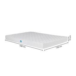 Colchão Casal Nuvem D33 188 x 138 x 15cm Casatema - 2